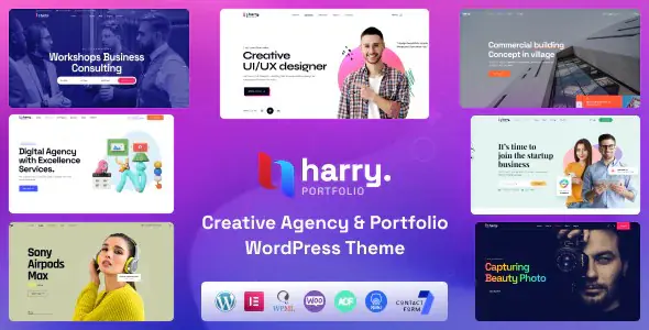 Harry v1.2.9 - Creative Agency & Portfolio WordPress Theme + RTL