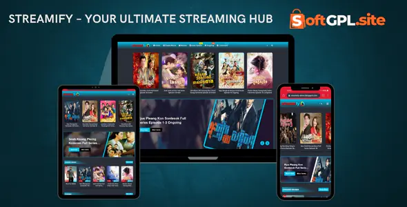 Streamify – Your Ultimate Streaming Hub
