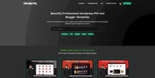 Goomsite Presents Premium Blogger Template Marketplace